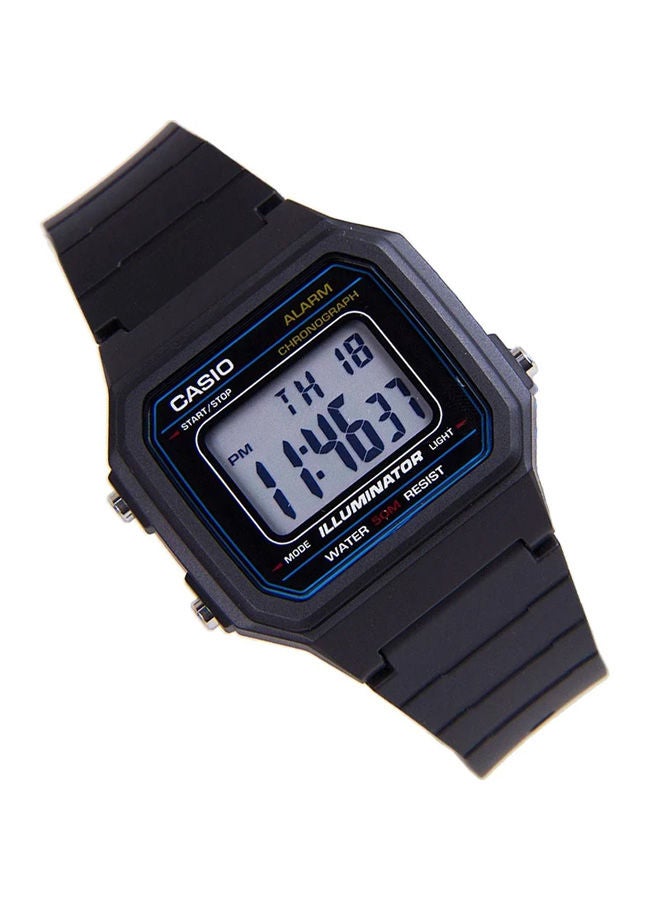 CASIO Rubber Digital Watch W-217H-1AVDF - Image 2