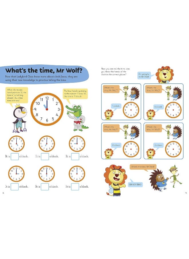 Tell the Time: A Learn with Ladybird Activity Book 5-7 years: Ideal for home learning (KS1)  - Image 4