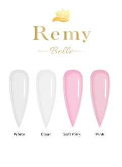 Remy Belle Builder Gel For Nails, Clear Color, 15 ml (Requires Curing Under LED UV Lamp)  - Image 2