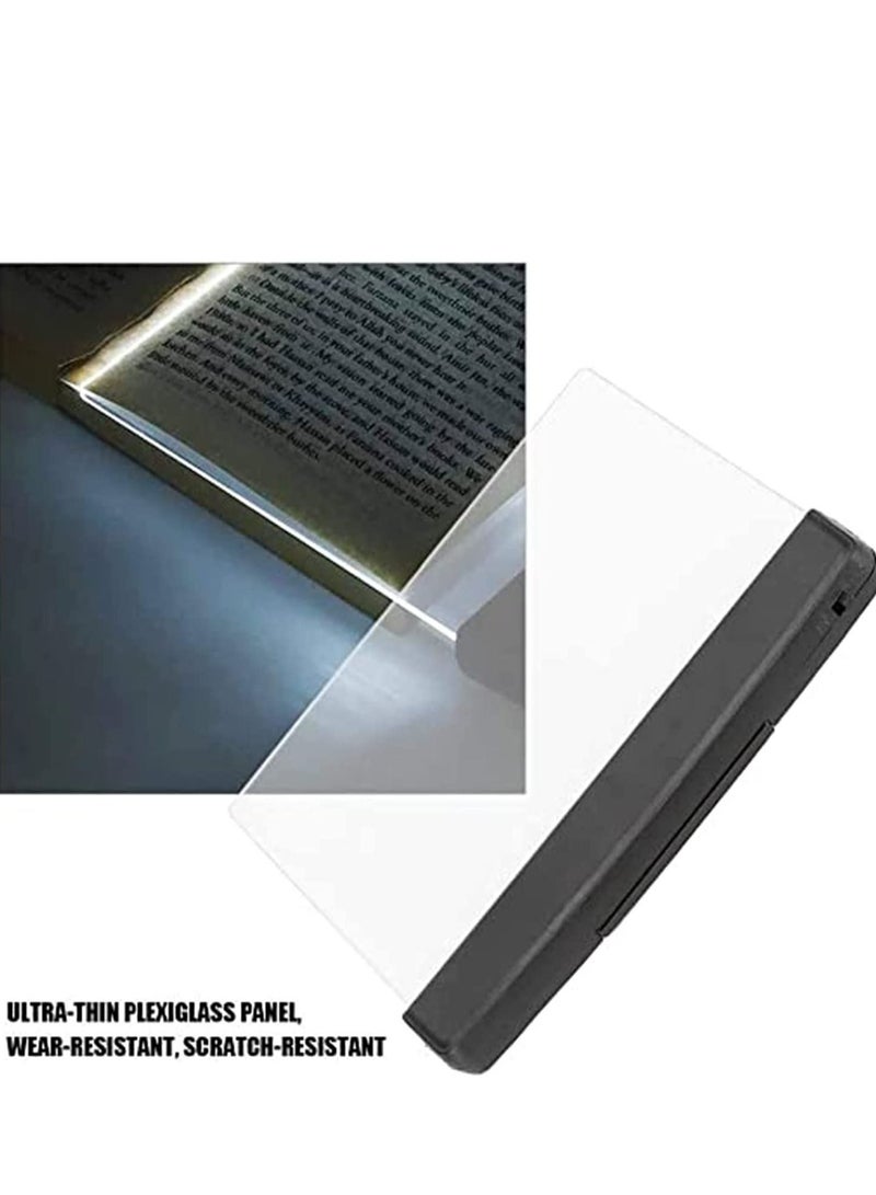 Y&D LED Book Light, Desk Lamps Reading Night Light Flat Plate Portable Car Travel Lights for Books in Bed Eyes Protect Panel Lamp Paperback Vision - Image 3