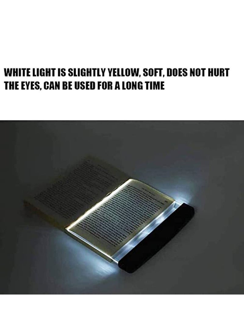 Y&D LED Book Light, Desk Lamps Reading Night Light Flat Plate Portable Car Travel Lights for Books in Bed Eyes Protect Panel Lamp Paperback Vision - Image 4