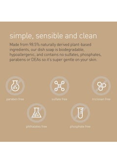 simplehuman simplehuman Citrus Blossom Dish Soap Refill Pouch, 34 Fl Oz.  - Image 4