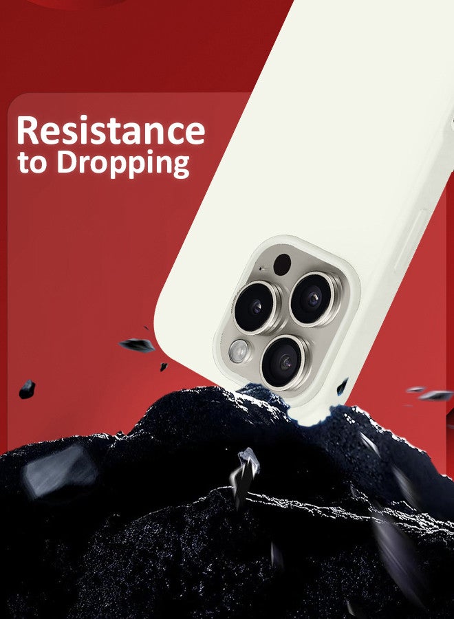 (لآيفون 16 برو ماكس) غلاف، غلاف سيليكون رفيع، مغطى بالكامل مضاد للخدش ومقاوم للصدمات - Image 2