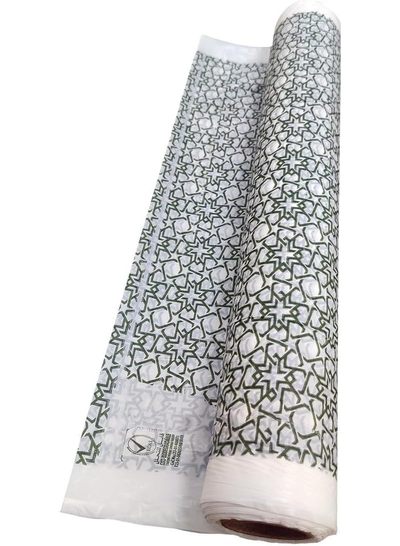 Disposable Plastic Table Cover Roll, Printed Table cover Sheet, sfra roll Assorted Colours, 1kg - Image 3