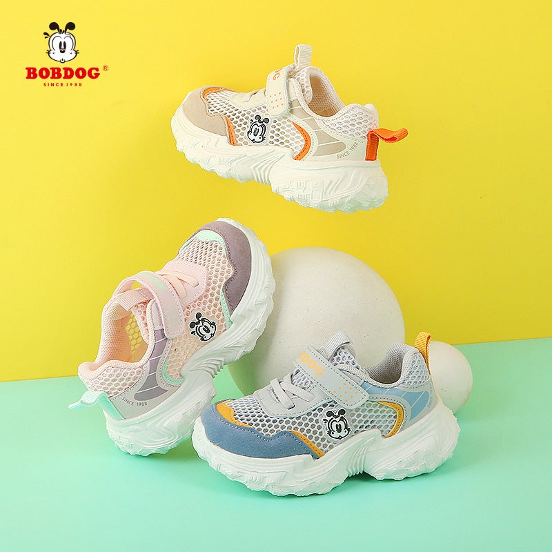 Babu Bean Baby Sneaker Fancy Shoes Men'S Summer Toddler Shoes Infant Non-Slip Soft Bottom Infant Single-Net Women'S Shoes - Image 2