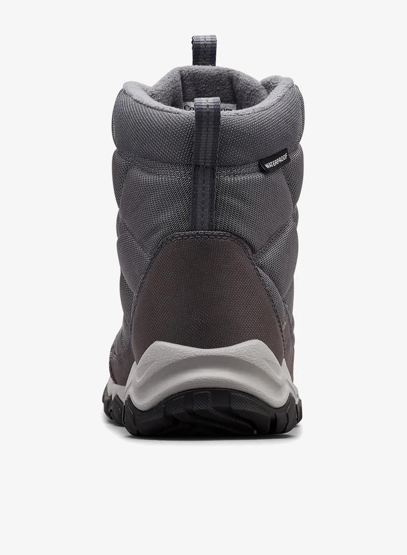 Columbia Grey Men's Firecamp II Waterproof Winter Hiking Shoes for Men | Best Price UAE