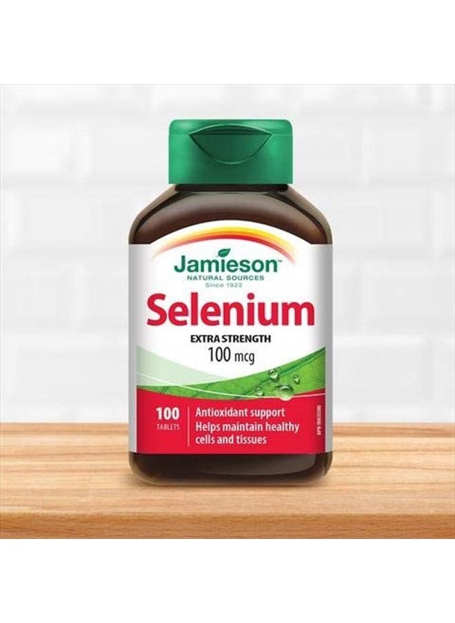 Jamieson - Selenium Yeast 100mcg, 100 Tablets - Image 1