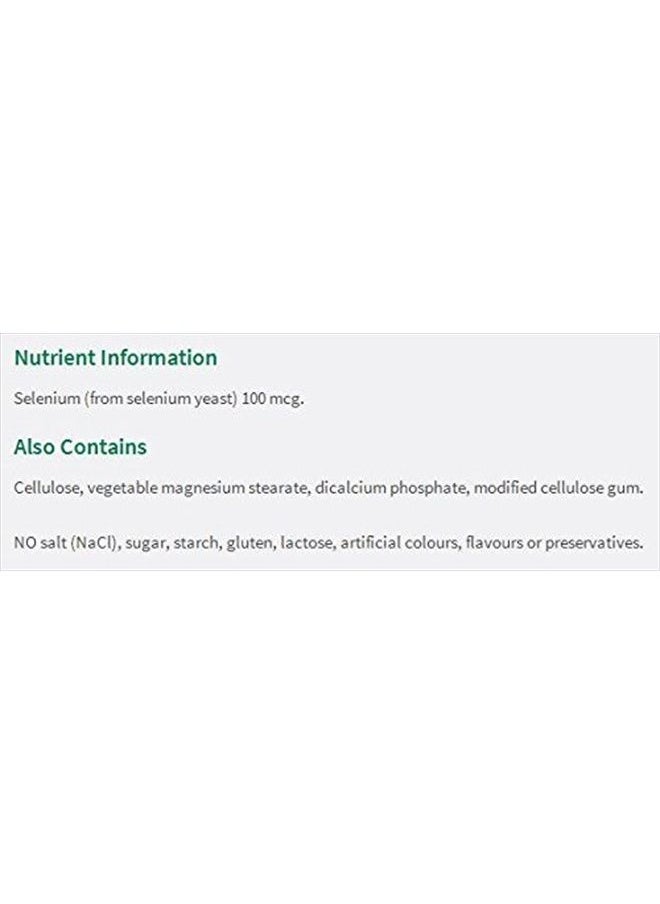 Jamieson - Selenium Yeast 100mcg, 100 Tablets - Image 1