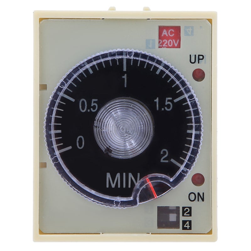 مقبض قابل للتعديل لمؤقت التأخير ومؤقت الوقت - غلاف PC عالي الجودة - النوع ST3PA F - جهد AC220V 50/60Hz - Image 5