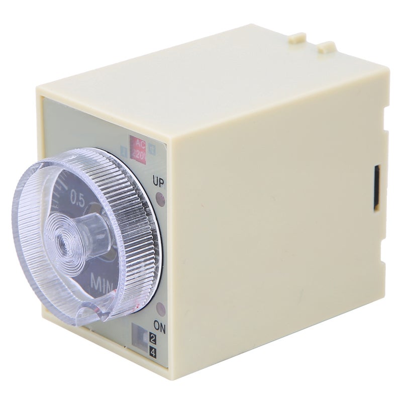 مقبض قابل للتعديل لمؤقت التأخير ومؤقت الوقت - غلاف PC عالي الجودة - النوع ST3PA F - جهد AC220V 50/60Hz - Image 1