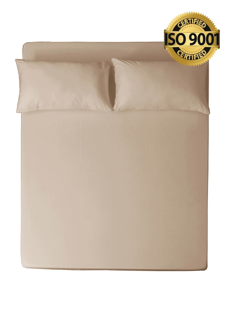 Single 100% Rayon Of Bamboo Cooling Fitted Sheet, Fitted Sheet With Elastic 120x200+30 cm, Breathable Silky Soft, Single Size 2 Pieces - pzsku/ZD0207B48A97780CE2DF2Z/45/_/1739811785/a4dd952c-5d65-4bfa-9bb2-fa491ed9c713