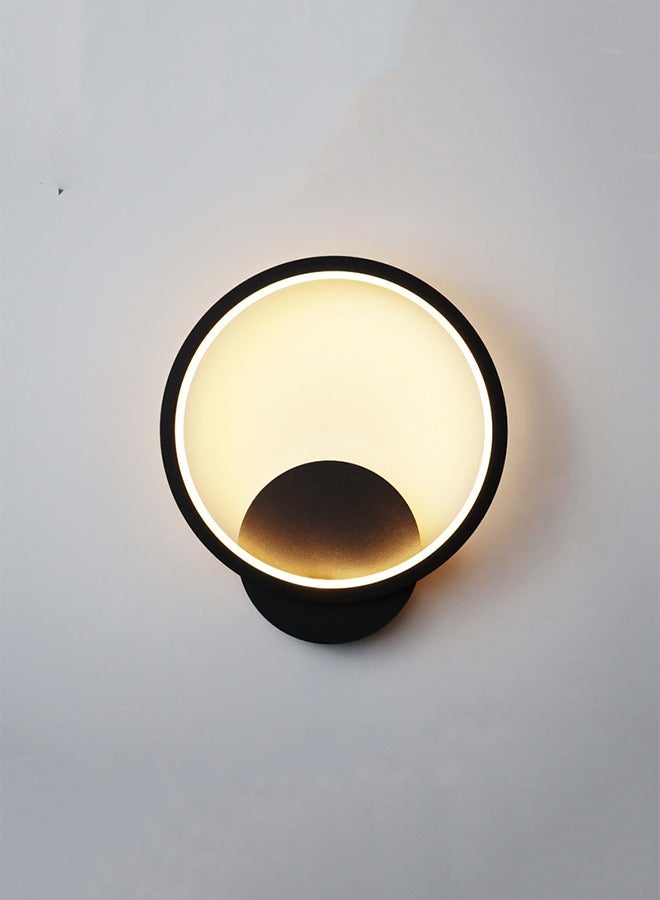 HOOPZOZA LED Wall Sconce Lighting Wall Lights Indoor 3 Brightness Level Wall Mounted Lamp Bedside Lamps Simple Stylish Fixture for Stairs Living Room Aisle Hallway - Image 1