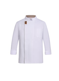NIBEMINENT Summer  Hotel Restaurant Catering Chef Kitchen Uniform Chef Work Clothes Restaurant Waiter Work Clothes  - Image 1