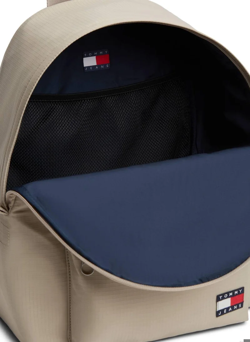 Tommy Jeans Stone Essential Ripstop Dome Backpack for Men | Best Price UAE