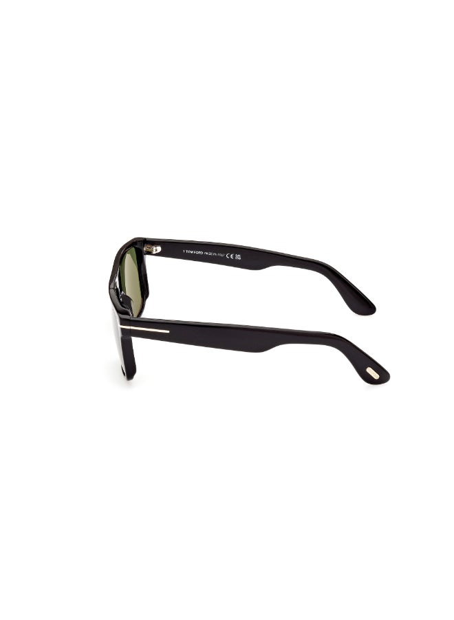 TOM FORD FULL RIM UV PROTECTION TOMFORD ACETATE SUNGLASSES FT095254F55 - Image 2
