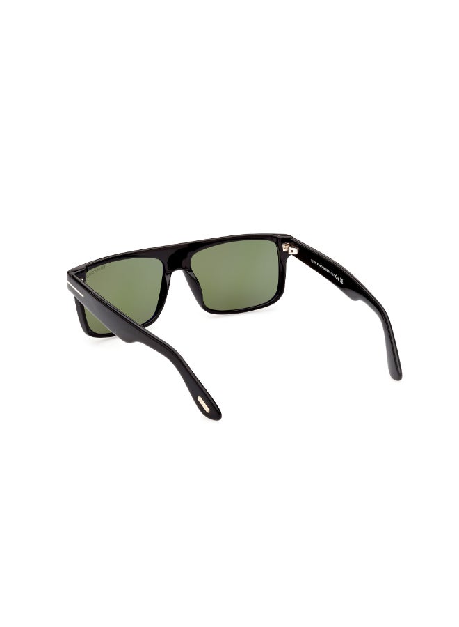 TOM FORD FULL RIM UV PROTECTION TOMFORD ACETATE SUNGLASSES FT095254F55 - Image 3