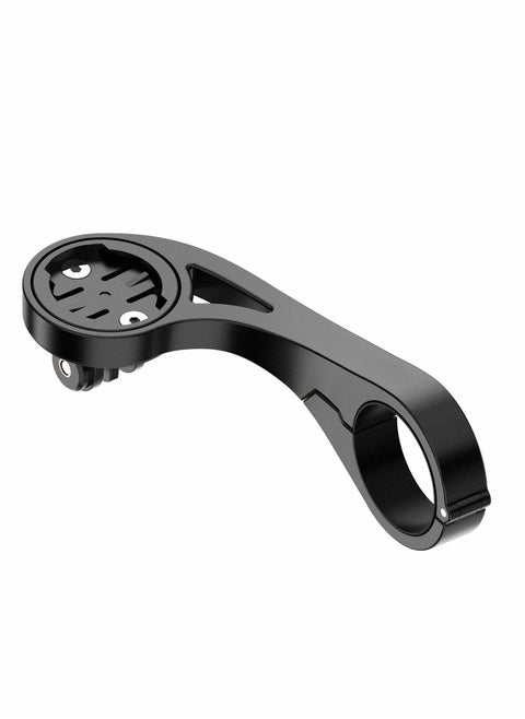 Out Front Mount Compatible with Garmin Edge GPS Bike Computer, XOSS G/G+, iGPSPORT - Cycling Handlebar 25.4mm 31.8mm Light Holder Gopro Camera Bracket
