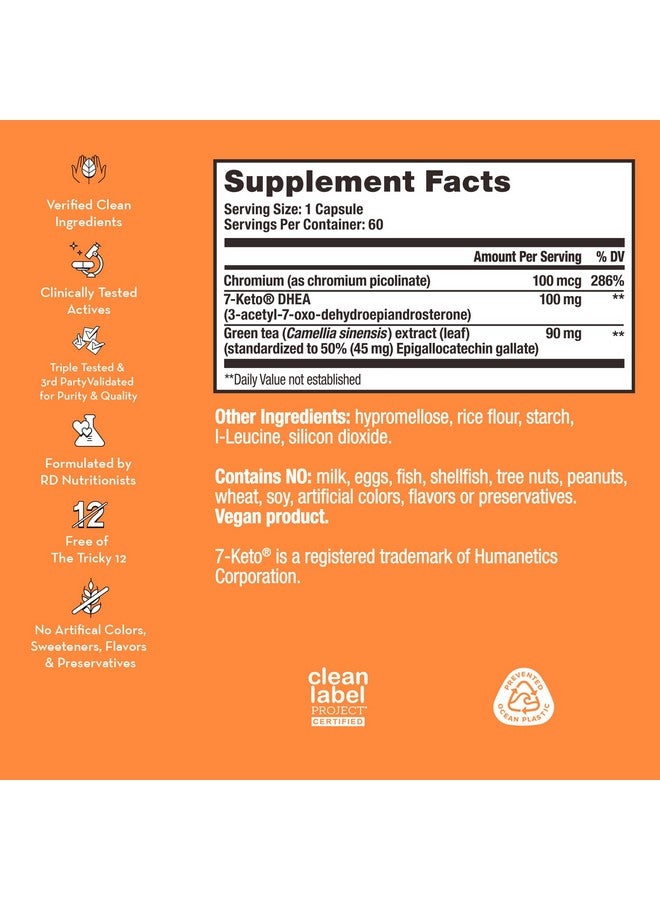 HUM Ripped Rooster - Natural Green Tea Supplement to Boost Metabolism, Control Cravings, Burn Fat & Support a Healthy Diet & Weight Management (60-Count) - Image 4