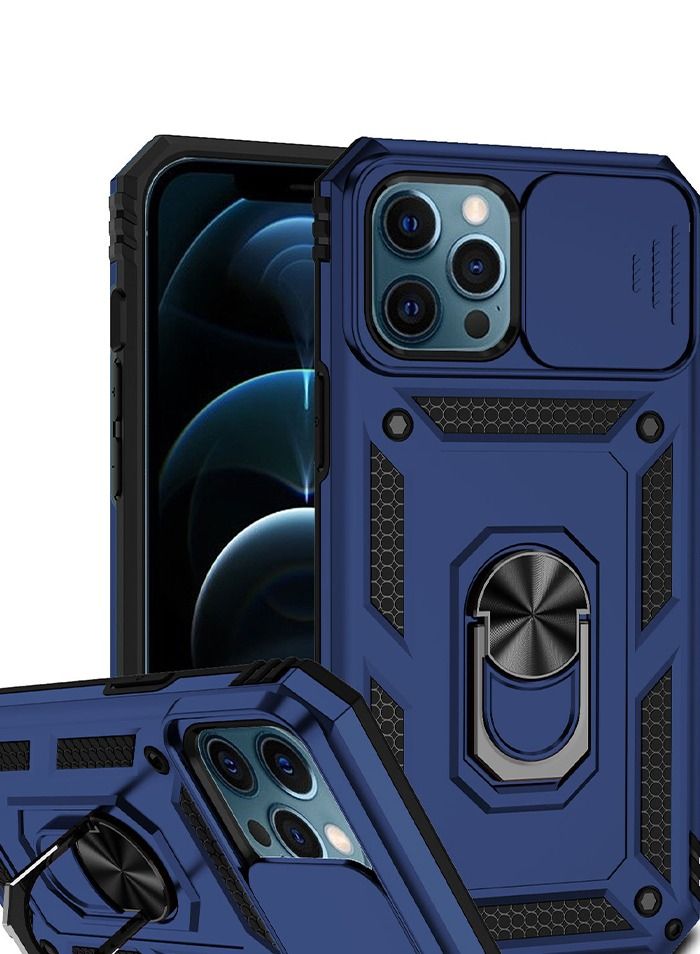 Loquat Suitable For IPhone Ring Holder Push Window Phone Case - Image 1