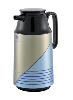 Peacock Vacuum Flask Thermos Beverage dispenser Hot and Cold Made in Japan CEP-10 138 Blue 1.0Litre 