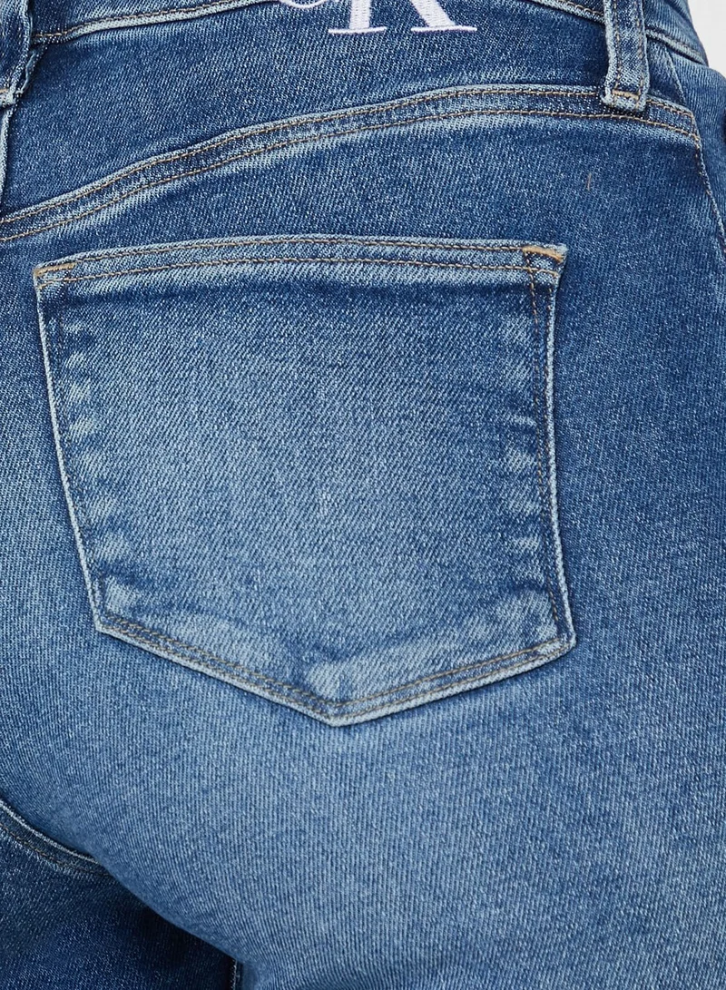Calvin Klein Jeans High Waist Ankle Jeans