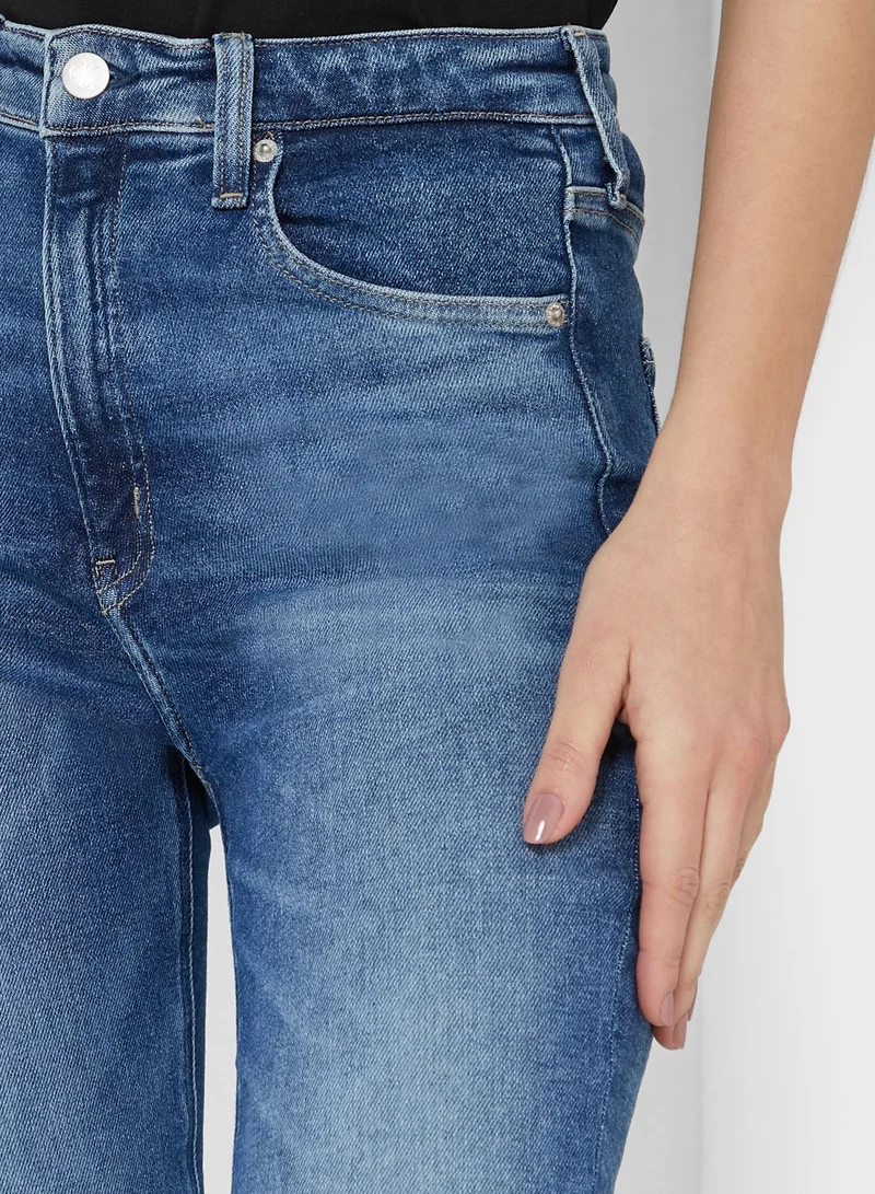 Calvin Klein Jeans High Waist Ankle Jeans