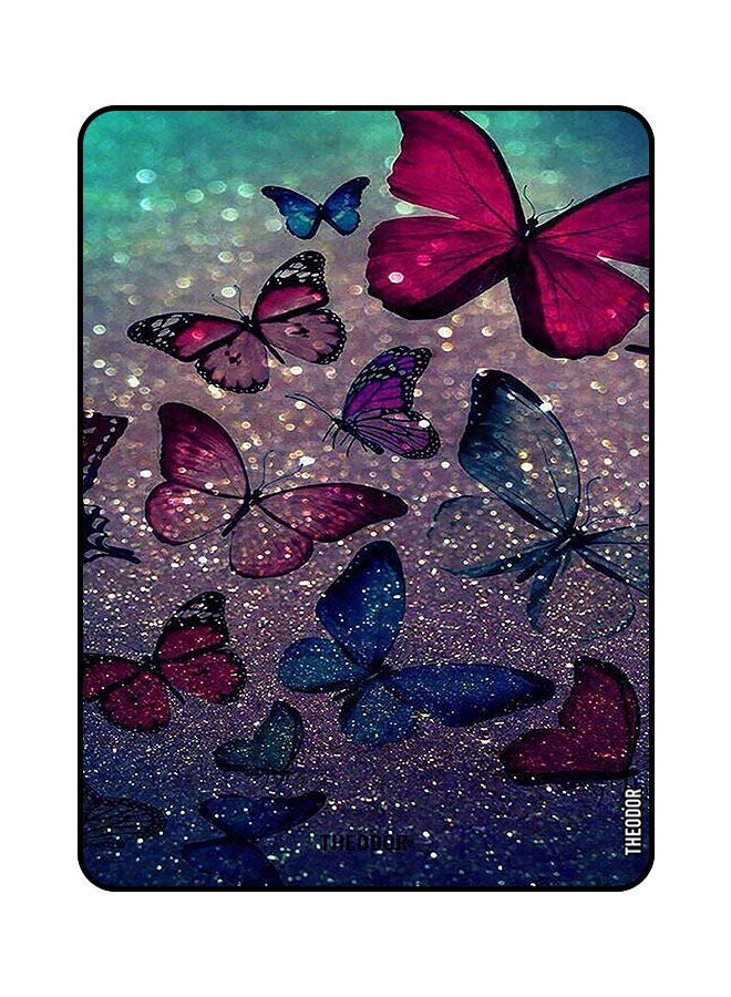 Theodor Protective Flip Case Cover For SAMSUNG GALAXY TAB S8 glitters butterfly copy - Image 1