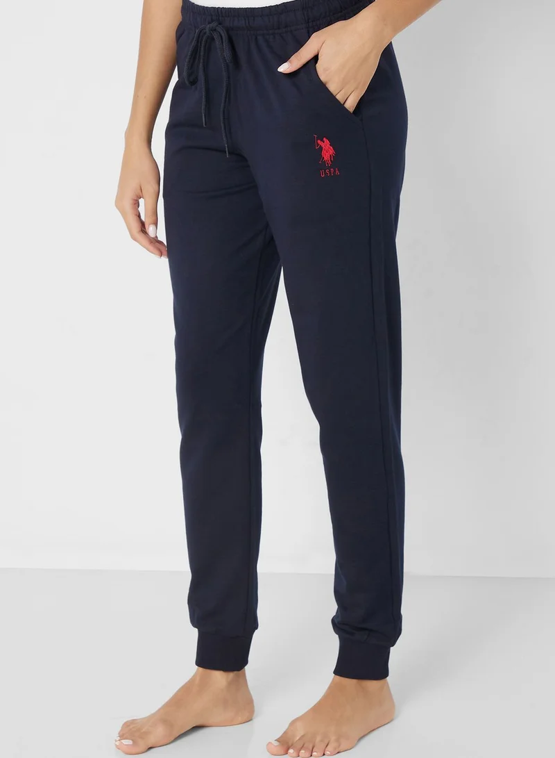 U.S. Polo Assn. High Waist Logo Pyjama Set