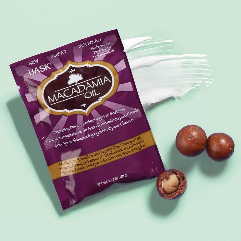 Hask Macadamia Oil Moisturizing Deep Conditioning Treatment Packet, 1.75 Ounce - Image 5