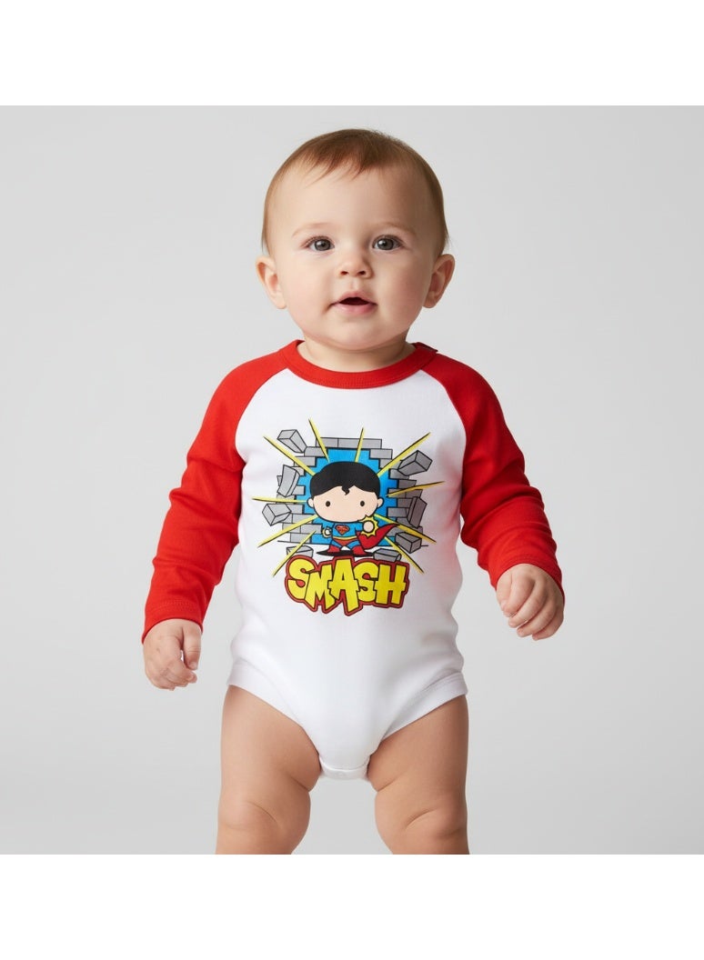 SUPERMAN BODYSUITS BABY BOY - Image 1