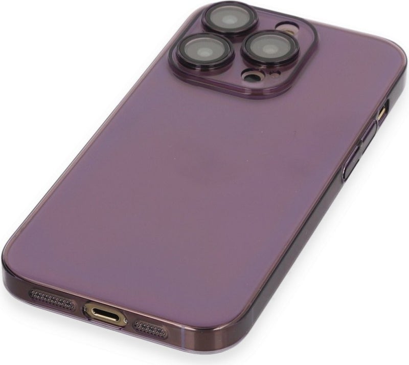 FUJİMAX FUJIMAX Apple iPhone 13 Pro Case Camera Lens Protection Anti-Yellowing Hard PC Lens Cover  - Image 3