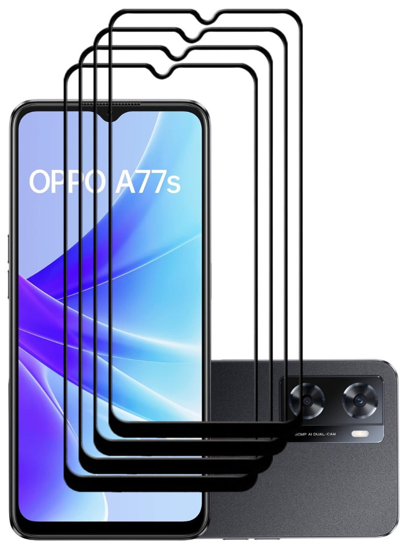 أكاليكس 4 قطع، حماية شاشة،  لهاتف اوبوA77s، جودة ممتازة. - Image 1