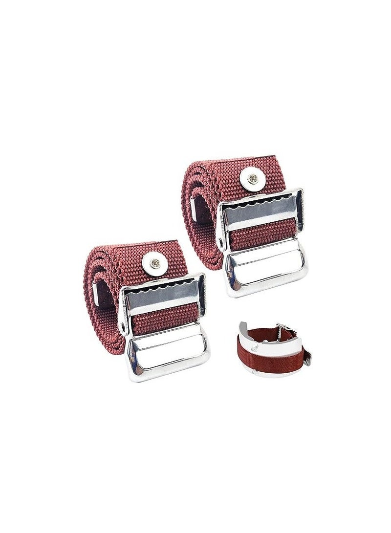 Y&D Drywall Stilt Replacement Part Stilts Straps, Leg Band Nylon Adjustable Fixation Strap Kit, for Street Performance, Home Improvement, High Wall Painting, Parades(2PCS)  - Image 1