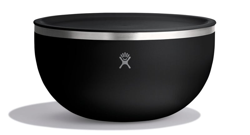 Hydro Flask Outdoor Insulated Serving Bowl – Stainless Steel Food Container with Lid – Camping Kitchen Essentials 3 Qt Black - Image 2