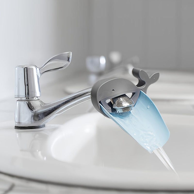 Yellow Adjustable Faucet Extender Steerable Hand Wash Aid Easy Installation - Image 4