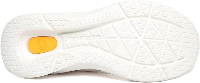 HUSH PUPPIES White Lace-Up Sneakers - Image 3