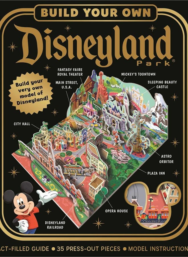Build Your Own Disneyland Park: Press-Out 3D Model