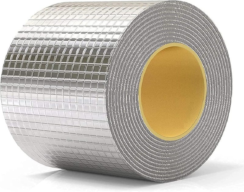 Waterproof Tape – Heavy-Duty Aluminum Butyl Repair – UV Resistant, Permanent Seal, Fix Roof Leaks, Pipes, Windows, and Sails, All-Weather Outdoor Patch for Instant Leak Proofing - Image 2