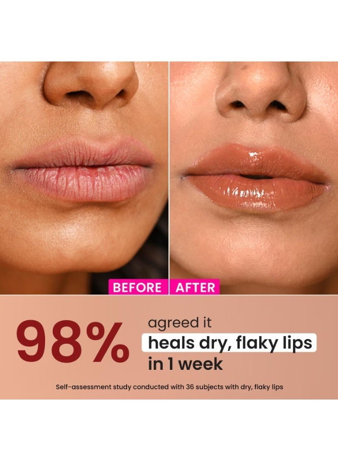 Dot & Key Ceramide & Peptide Barrier Repair Lip Balm Spf 50, Pa+++|Warm Nude, Normal Skin Type|Uva/Uvb Lip Protection|Soft Tinted Lip Moisturizer|Boosts Collagen & Instantly Plumps Lip|10Gm - Image 4