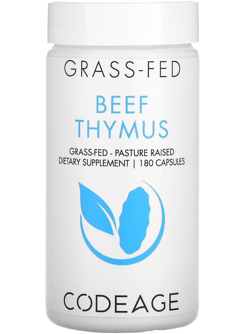 Codeage Beef Thymus, 180 Capsules