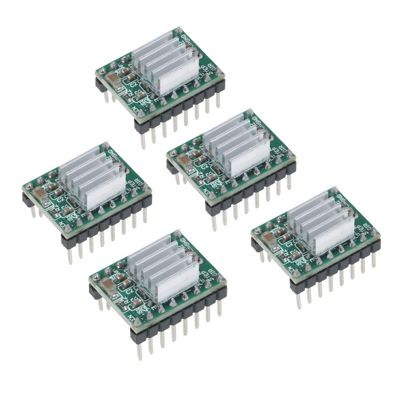 Stepper Motor Drive Module Green 5 Step Modes Step Motor Driver Plate - Automatic Current Attenuation Driving Board for 3D Printer Accessories - Image 1