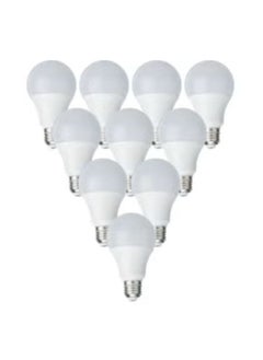 ماكس 10 قطع من مصابيح LED GLS غطاء حربة BC، مصابيح 9 واط 850LM، 6500 كيلو أبيض بارد، A60 E27 B22 موفرة للطاقة غير قابلة للتعتيم مصابيح أرضية لغرفة النوم ومصباح طاولة وثريا ومدخل سقف وما إلى ذلك.  - Image 1