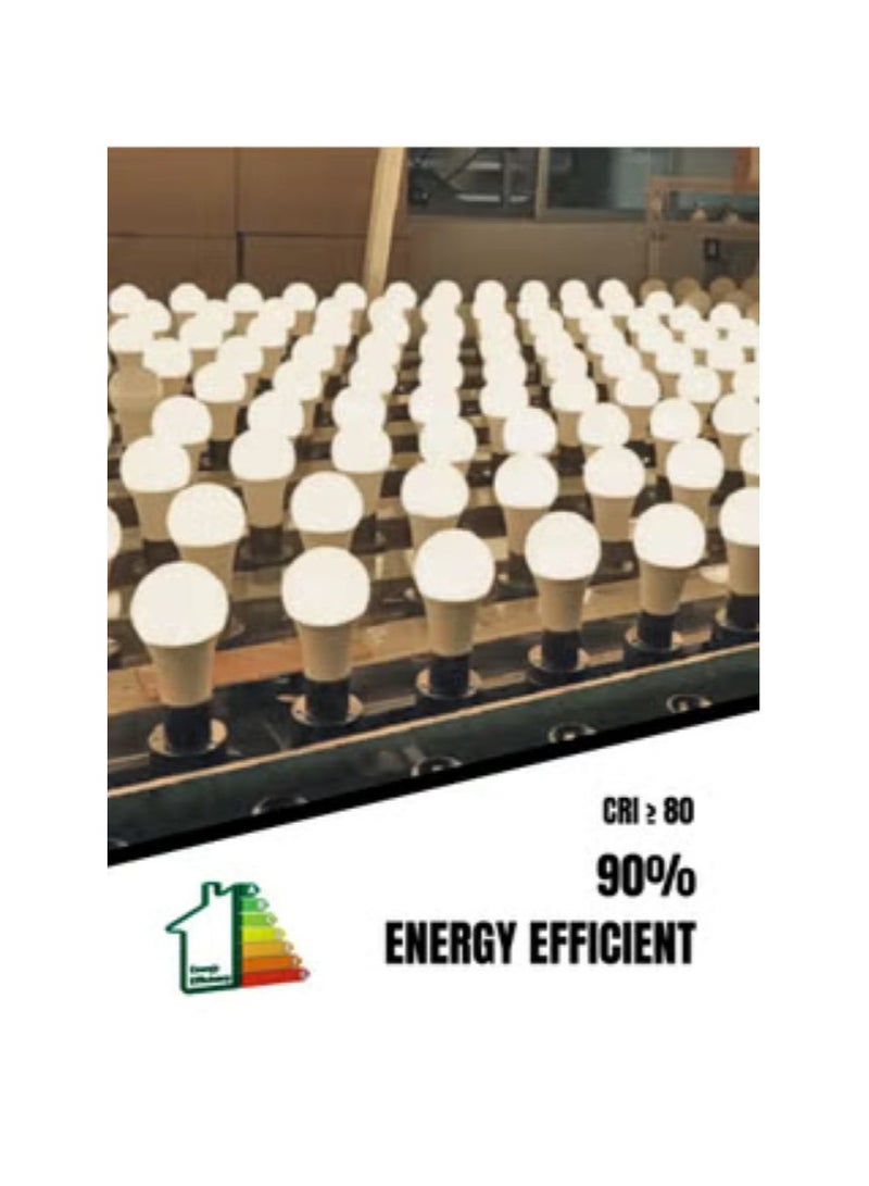 ماكس 10 قطع من مصابيح LED GLS غطاء حربة BC، مصابيح 9 واط 850LM، 6500 كيلو أبيض بارد، A60 E27 B22 موفرة للطاقة غير قابلة للتعتيم مصابيح أرضية لغرفة النوم ومصباح طاولة وثريا ومدخل سقف وما إلى ذلك. - Image 5