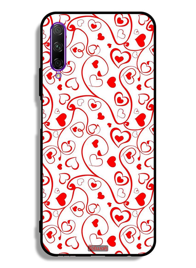 Tolwak Huawei Y9s Protective Case Cover Hearts Pattern - Image 2