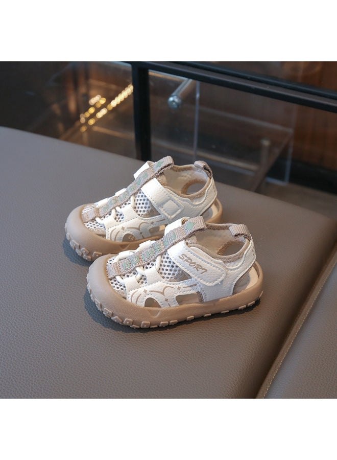Children's Sandals  Summer New Boys' Baby Shoes Hollow Beach Shoes Boys Running Sports Sandals