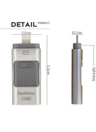 Flash Drive Compatible with iPhone 256GB, USB Memory Stick Photo Stick External Storage Thumb Drive for iPhone iPads Android Computer - pzsku/ZD021E00E2A32F845BCE0Z/45/1746664465/830f2f28-7b0f-4727-ac4a-3a1c89bc6e06