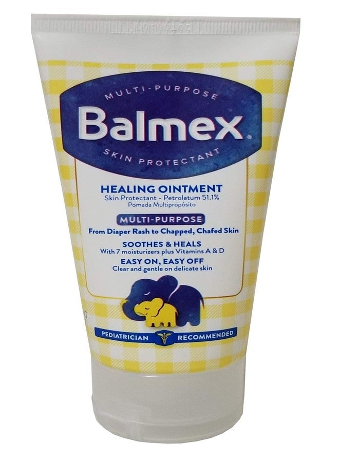 Balmex Extra Protective Clear Ointment, 3.5 fl oz (100 ml) (Pack of 4) - Image 1