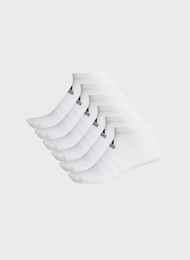 Adidas 6 Pack Low-Cut Socks