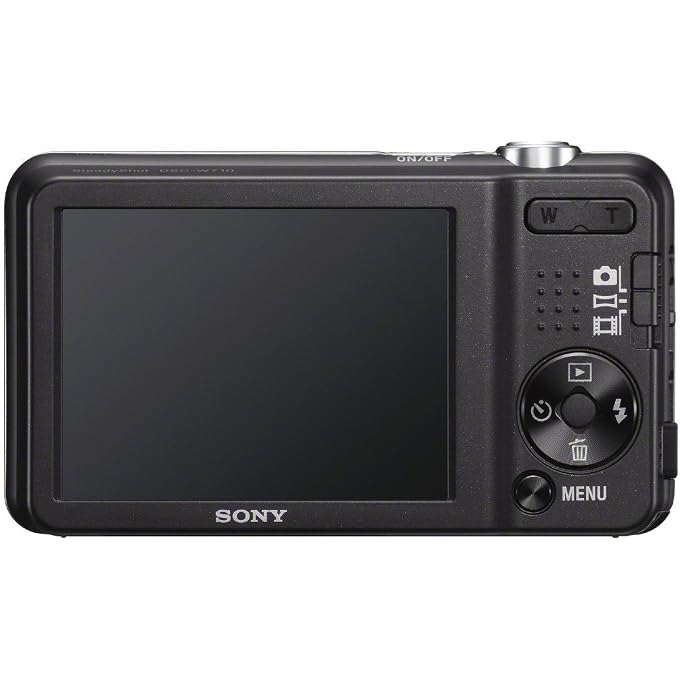 Pulsar Gaming Gears كاميرا رقمية DSC-W710/B بدقة 16 ميجابكسل مع شاشة LCD مقاس 2.7 بوصة (أسود) (طراز قديم) - Image 2