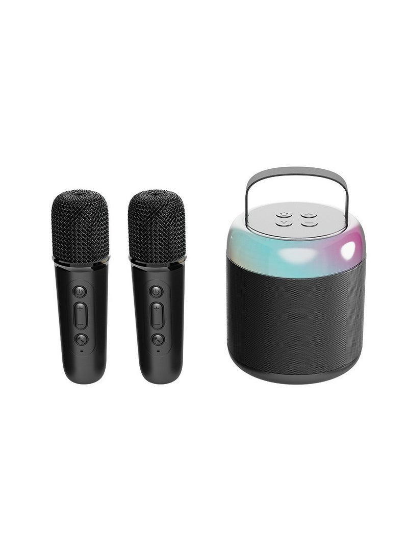 Hot-Selling Bluetooth Speaker with Portable Mini Karaoke Microphone – Kids Singing Machine, Home Use Mini KTV - Image 1